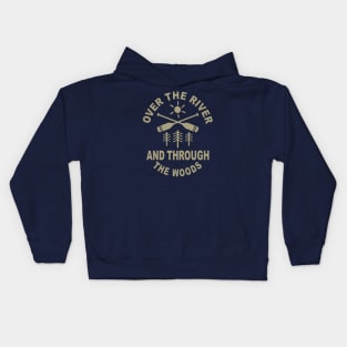 Over the River and Through the Woods Kids Hoodie